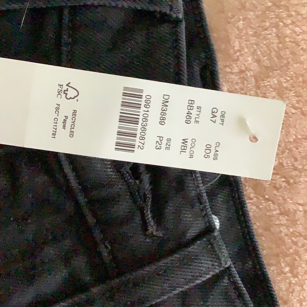 J Crew Petites Slouchy Boyfriend Jean in Washed Black - Picture 3 of 3